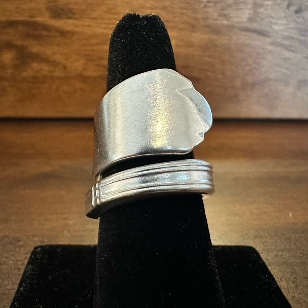 Silver Plated Spoon Ring